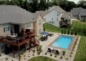 Olympia 14 Fiberglass Pool by Latham