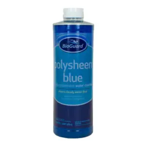 BioGuard 1 Qt Polysheen Blue Clarifier, 23721BIO