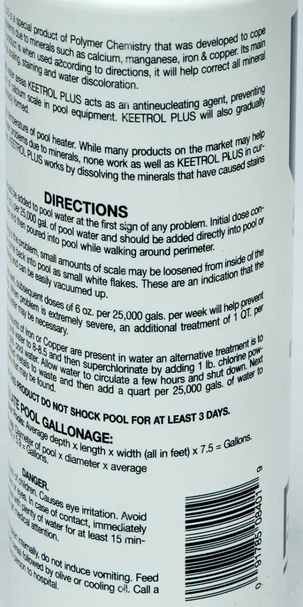 Keetrol Plus Stain & Scale Remover 32 Oz, 84001 - Image 4