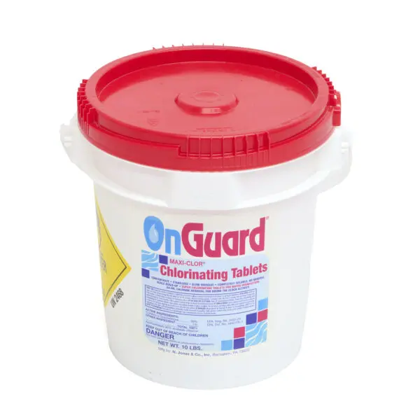 OnGuard 1" Chlorine Tablets for Swimming Pools and Spas - 10 lb