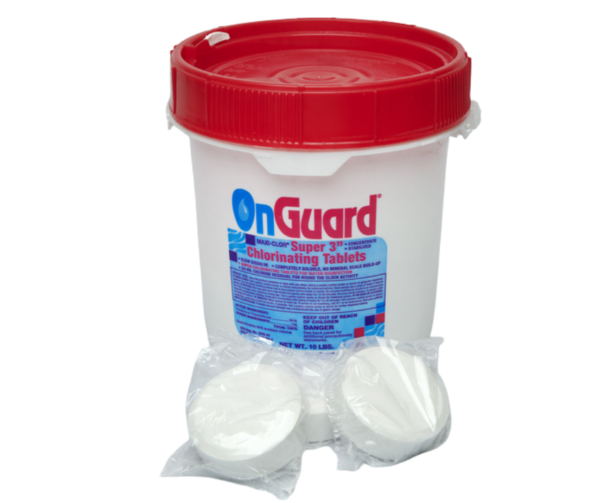 OnGuard 3" Super Chlorinating Tablets 10 lb, 27010