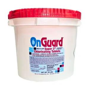 OnGuard 3" Super Chlorinating Tablets 25 lb