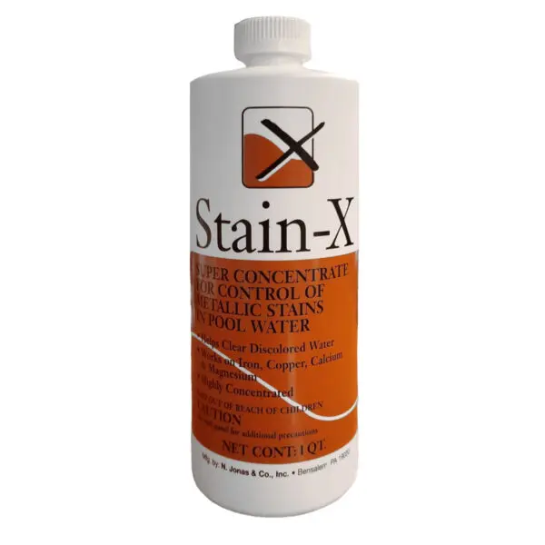 Stain-X Concentrate for Metallic Stains in Pool Water, 1 Qt, 84098