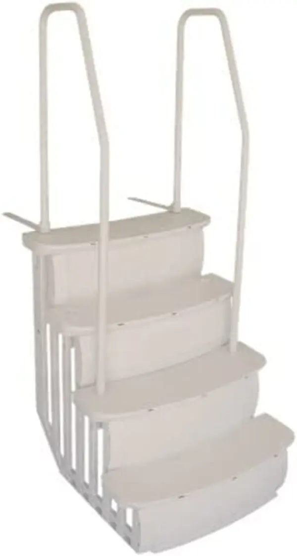 Classic Aboveground Step with Two Rails
