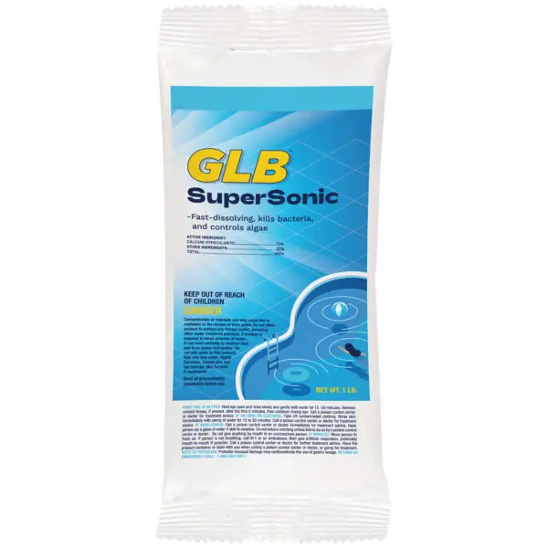GLB SuperSonic Fast-Dissolving Granular Shock, 1 Bag x 1 Lb
