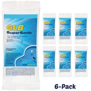 GLB SuperSonic Fast-Dissolving Granular Shock, 6 Bags x 1 lb