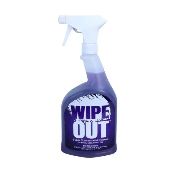 Wipe Out All Purpose Surface Cleaner For Pools and Spas - 1 Qt