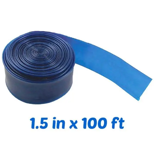 100’ x 1.5” Standard Backwash Hose