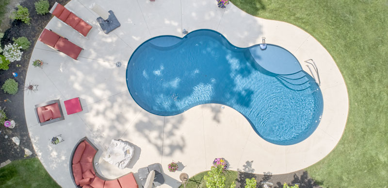 Fiberglass pool