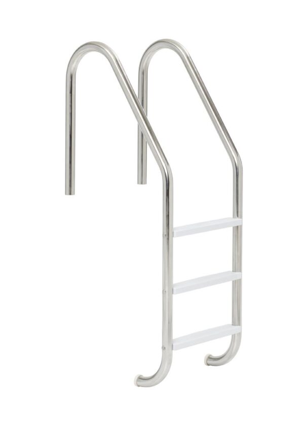 3 Tread 25” Ladder Poly Step with S.S. Rail